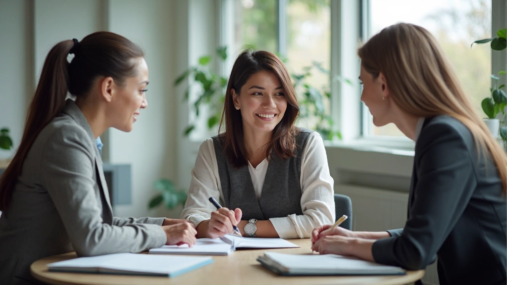 Группа людей обсуждает совместный проект с энтузиазмом и вовлечённостью