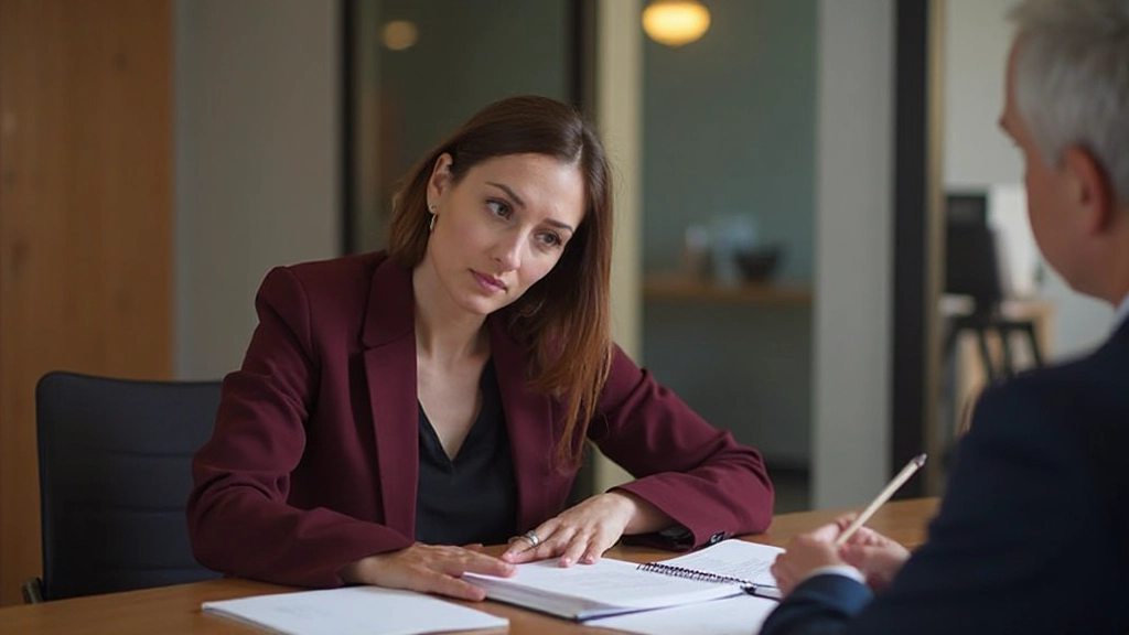 Профессиональное фото психолога, проводящего консультацию с клиентом в офисе